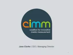 Jane Clarke  | CEO, Managing Director