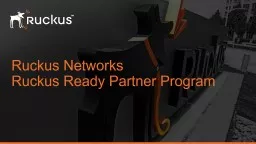 Ruckus Networks Ruckus Ready Partner Program