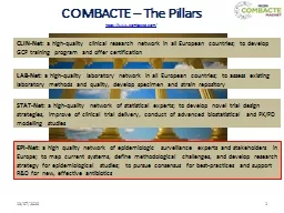 COMBACTE – The Pillars