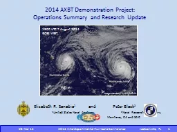 2014 AXBT Demonstration Project: