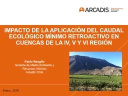 PPT-Impacto de la aplicación del CAUDAL ECOLÓGICO mínimo retroactivo en