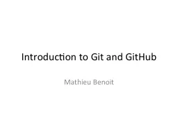 Introduction to  Git  and