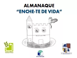 ALMANAQUE “ENCHE-TE DE VIDA”