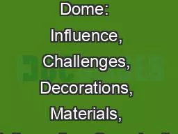 PPT-Brunelleschi’s Dome: Influence, Challenges, Decorations, Materials, Mathematics, Organization