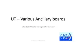 PPT-UT – Various Ancillary