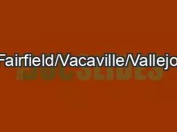 KUIC – Fairfield/Vacaville/Vallejo/Antioch