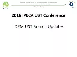 PPT-2016 IPECA UST Conference