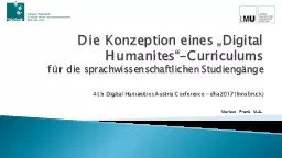 Die Konzeption eines „Digital