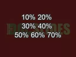 10% 20% 30% 40% 50% 60% 70%