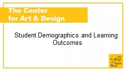 PPT-The Center for Art & Design