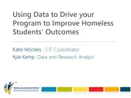 Using Data to Drive your Program to Improve Homeless Students’ Outcomes