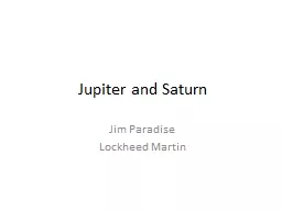 PPT-Jupiter and Saturn Jim Paradise