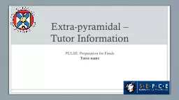 PPT-Extra-pyramidal – Tutor Information