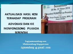 PPT-AKTUALISASI HASIL KOSI