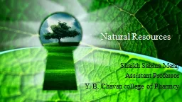 Natural Resources Shaikh