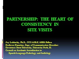 Partnership: the heart of consistency in