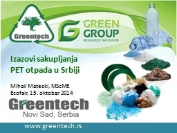 PPT-www.greentech.r s Izazovi sakupljanja