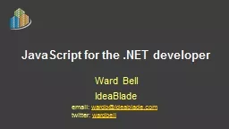 JavaScript for the .NET