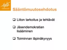 Liiton   tarkoitus   ja