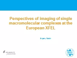 Perspectives of imaging of single