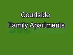 Courtside Family Apartments