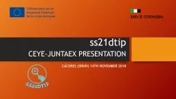 SS 21DTIP CEYE-JUNTAEX  PRESENTATION