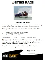 Testa en ”stå”  jetski