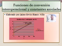 Funciones de conversión interoperacional y constantes asociadas