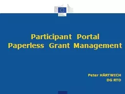 Participant Portal   Paperless Grant Management