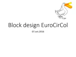 PPT-Block design EuroCirCol