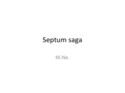 PPT-Septum saga M.Ne. requirements