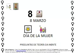 8 MARZO DÍA  DE LA MUJER