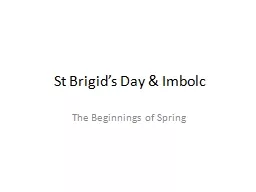 St  Brigid’s  Day &