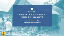 PPT-Kebijakan Penyelenggaraan