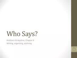 Who Says? Holdstein  & Aquiline, Chapter 8