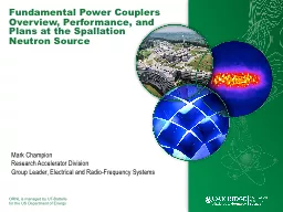 PPT-Fundamental Power Couplers