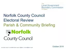 1 Norfolk County  Council