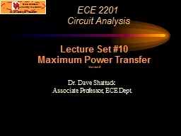 ECE  2201  Circuit Analysis