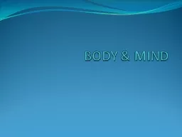 BODY & MIND Body&