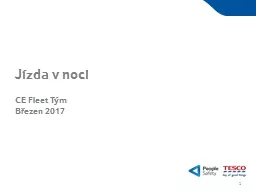 PPT-Jízda v noci CE Fleet