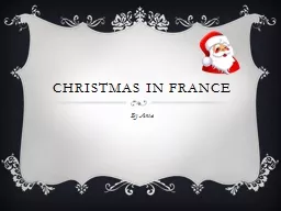 Christmas in France By Ania