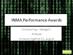 PPT-INMA Performance Awards