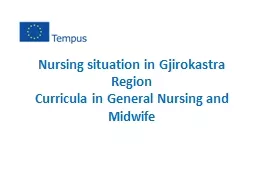 PPT-Nursing situation in Gjirokastra