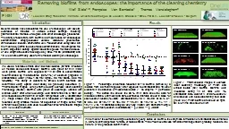 Removing biofilms from endoscopes: the importance of the cleaning chemistry