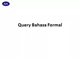 PPT-Query Bahasa Formal Aljabar Relational