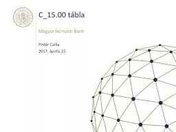 C_15.00 tábla Magyar Nemzeti Bank