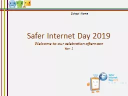 School Name Safer Internet Day 2019