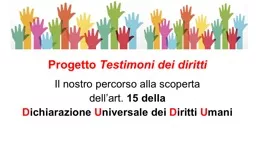 PPT-Il nostro percorso alla scoperta