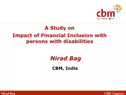 Nirad Bag 	CBM, India A Study on