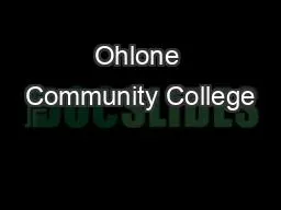 Ohlone Community College